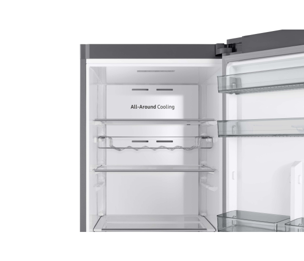 Lodówka Samsung RR39C7BJ5S9 EF Twin No Frost 186cm Srebrna AI 387L - 1306370 - zdjęcie 10